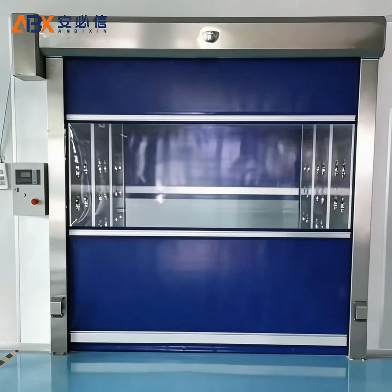 昆玉感应快速门